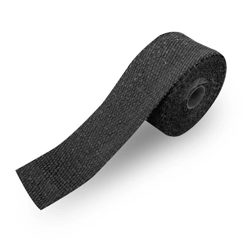 2 Pack Fireproof Pipe Wrap Insulation 2 Inch Wide 16 Feet Long Fiberglass Heat Shield Tape Pipe Webbing For Stove Flue Protector