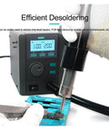 All In One Hot Air Soldering Station And Heat Gun For PCB Repair DIY Projects Pro Grade Rework Tool For BGA SMD ICs