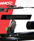 Swarm Magnum 10X GEN3i Inertia Fed Break Barrel.22 Caliber Pellet Rifle with scope and break barrel mechanisms.