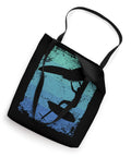 Dope Retro Wing Foil Wingsurfing Tote Bag For Men With Colorful Vintage Wingboarding Design Perfect For Wingfoil Practice Coaches And Fans
