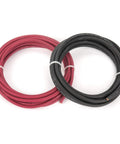 4 Gauge Premium Extra Flexible Welding Cable, 600 Volt, 25 Feet Per Coil, Sunlight and Water Resistant, Black and Red Coils