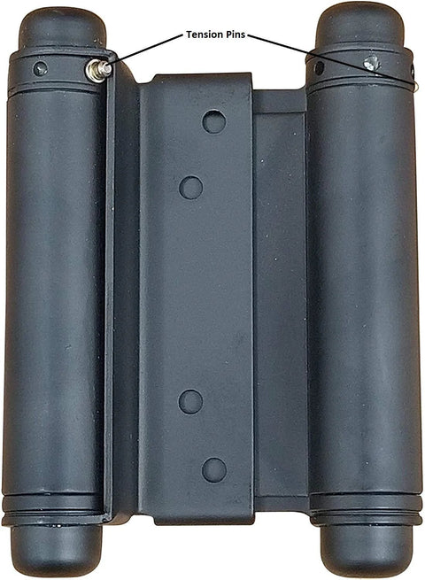 Replacement Tension Pins For 4 Inch Double Action Hinges Two Pack Solid Steel Pins For Setting Tension In Double Action Hinges Ideal For Residential And Commercial Doors By Hinge Outlet installed on hinge