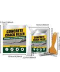 Waterproof Concrete Crack Filler And Sealant For Driveways Patios And Masonry Self Leveling Fast Drying Compound with tool.