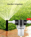 Inline Sediment Filter For Garden Hose And Pressure Washer, Three Quarter Inch Female Thread, RV Water Pump Strainer