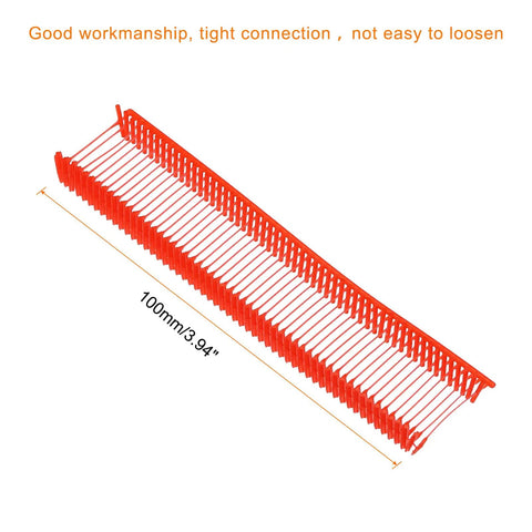 Snag These Badass Plastic Label Barbs That Slap Right Onto Garments And Gear Zero Fuss Threading Works Awesome With All Standard Label Guns Comes In A Bulk Pack Of 1000 Red Pieces, 100mm plastic ties.