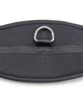 No Slip Neoprene Dressage Girth 24 Inch With Stainless Steel Buckles Built For Comfort And Easy Cleaning, showing black design