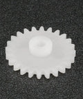 20 Piece Plastic Worm Gear Set 24 Teeth Model 242A Reduction Gear for RC Cars Robots and Micro Motors 0.5 Modulus