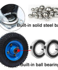 Tough As Nails Heavy Duty Industrial Caster Wheels Top Plate Swivel Casters with brakes for furniture and workbench Rolling Plate Castors Rubber Wheels for cart garage workshop outdoor use showing built-in steel balls and ball bearings