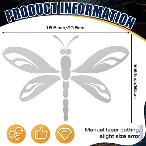 Dragonfly Welding Practice Kit For TIG MIG ARC Gas Stick Welding 201 Stainless Steel Plate size diagram