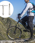Bike Headset And Bottom Bracket Press Tool Set Pro Grade Center Shaft Bearing Installer with cyclist on mountain trail