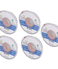 5 Pcs Desoldering Wick Solder Braid For PCB Repair And BGA Components, copper wicks 3mm width, 1.5m length