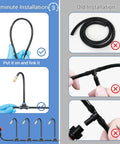 Comparison of 65 Foot Drip Irrigation Kit With Quick Connect Micro Mist No Fuss Watering System For Greenhouse And Garden Plug And Play DIY Setup Covers 215 Sq Ft Includes Distribution Tubing Tees Sprinkler Heads Ties And More installation versus traditional method
