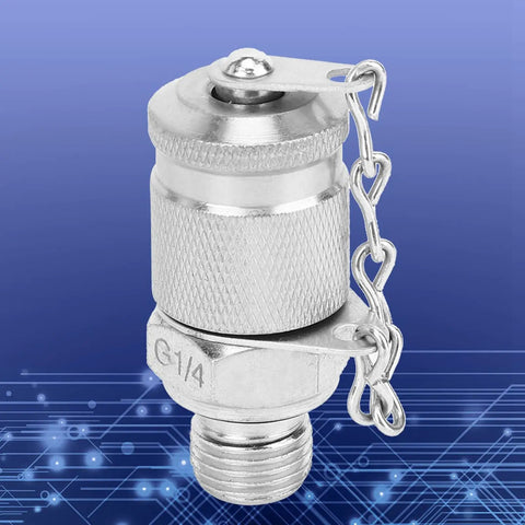 Workhorse Hydraulic Test Adapter Hose Fitting G1/4 M16x2 for high pressure measuring points and pneumatic systems, galvanized steel