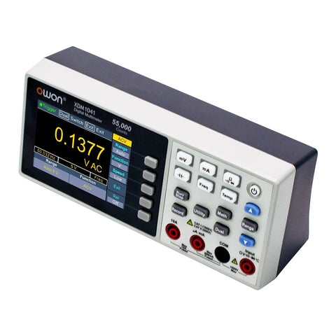 Pro Grade USB RS232 Digital Multimeter XDM1041 55000 Counts High Accuracy Universal Desktop Meter with LCD screen