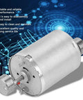 Dual Shaft 12V DC Vibration Motor With High Torque For DIY Vibe Devices And Prototyping, showcasing design and features.