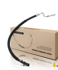 Power Steering Return Hose Line Assembly For Ford F150 Trucks 2004 2010 V6 4.2L V8 4.6L 5.4L And Lincoln Mark LT 2006 2008 V8 5.4L Not For Cooler To Reservoir Route shown with packaging