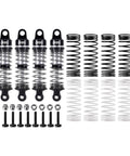 59mm Aluminum Oil Shocks With Adjustable Damping For Mojave Typhon Granite GROM RC Cars Beefed Up CNC Machined with springs