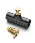 Diesel Auxiliary Fuel Tank Install Kit 11025 With Gravity Feed For Ford 1999-2022 And Chevy GMC 2011 And Newer Trucks, 1.5 Inch Fill Line, brass fittings