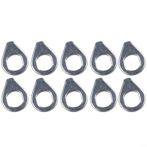 Durable M8 Steel Washers For E Bike Motor And Bicycle Hub Axle Spacers Electric Bike Hardware Kit With Front And Rear Flat Rings For Scooter Wheel Ride Ready Universal Bike Repair Gear 10 Pack Silver, 10 silver washers