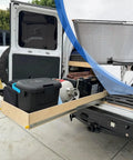 Heavy Duty Full Extension Drawer Slides With Screws Ball Bearing Side Mount 80 Inch 500 Lb Load Capacity in vehicle storage