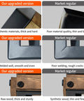 Comparison of Two Light Black Rustic Wood Farmhouse Flush Mount Ceiling Light Fixture With Totally Vintage Charm Super Durable Finish.