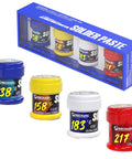 Lead Free Solder Paste 4 Pack No Clean Flux For PCB Repair And Small Component Work, Low Temp Melting Points 138C 158C 183C 217C