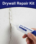 All Purpose Drywall Repair Kit With Scraper For Walls Hole Filler And Crack Repair Quick Drying Paste applied on crack