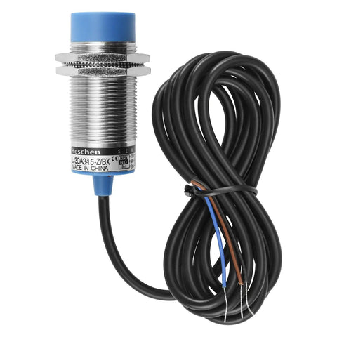 Inductive Proximity Sensor Switch Non Shield Type With 15mm Sensing Distance NPN Normally Open 3 Wire 10 To 30V DC Metal Detecting Sensor