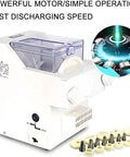 Automatic Cookie Press Machine With Eight Replaceable Nozzles, Electric Biscuit Maker with powerful motor and accessories
