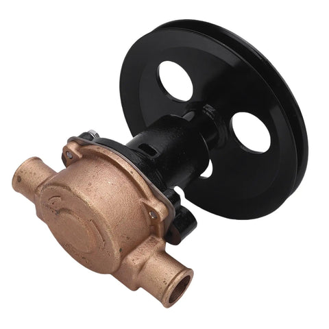 Heavy Duty Brass Sea Pump Impeller Kit Replaces G20 And G21 Engines With 1 Inch Inlets Plus V Belt Pulley For PCM 302 And 351 Marine Motors To Keep Your Ride Cool Under Pressure Without Breaking The Bank Today brass marine pump