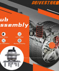 Rear Wheel Hub And Bearing Assembly With ABS For Toyota Corolla 2009 2019 Corolla Im 2017 2018 Matrix 2009 2013 And Pontiac Vibe 2009 2010