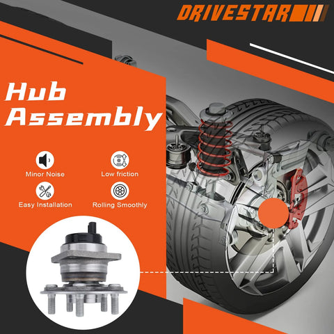 Rear Wheel Hub And Bearing Assembly With ABS For Toyota Corolla 2009 2019 Corolla Im 2017 2018 Matrix 2009 2013 And Pontiac Vibe 2009 2010