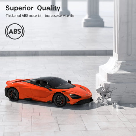 McLaren Licensed Remote Control Car One Twelfth Scale With Lit Headlights And Fast Twelve Kilometers Per Hour Speed hits column