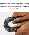 Graphite Gland Packing Rope Seals For Mechanical Seals With Water Pool Pumps Valve Stem Packing Steam Radiator Valves And Boats