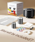 Electric Mason Jar Vacuum Sealer Kit 2026 Upgraded Cordless One Handed Jar Sealer packaging and contents display