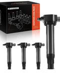 Ignition Coils Pack Replacement For Mitsubishi Lancer Outlander RVR Four Piece Set Fits 2.0L And 2.4L Engines with packaging box
