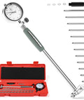 Dial Bore Gauge 2 To 6 Inch With 0.001 Inch Resolution, Self Centering Extender, Two Point Contact, Pro Grade Gage with Case