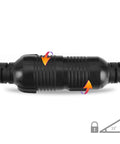 Close-up of Heavy Duty L6-30P To L6-30R Twist Lock Generator Extension Cord 25 Feet 30 Amp 250V SJTW 10 Gauge Waterproof detail