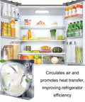 Condenser Fan Motor Replacement For Samsung Refrigerator Fits RF263BEAESP AA-04 RF263BEAEBC AA-04 DIY Friendly Image