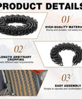 Nine Gauge Zig Zag Upholstery Springs One Roll Forty Nine Foot High Carbon Steel Sinuous Support shown in a product detail layout.