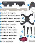 Must Have Engine Camshaft Belt Timing Locking Tool Kit For Ford Fusion Escape Focus Fiesta Mazda components displayed