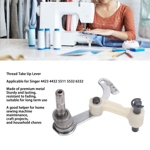 Thread Take Up Lever Replacement For Sewing Machines, beefed up iron component for Singer 4423 4432 5511 5532 6332