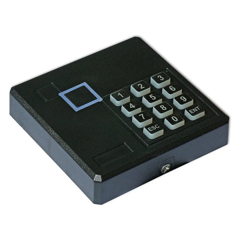 Proximity RFID ID Card Door Access Control Keypad Reader 125KHz Wiegand 26 34 Bit Indoor Use Only EM Compatible Module For Security System Works With Control Board