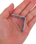 16pcs L Bracket Corner Brace 90 Degree Right Angle Brackets For Cabinets And Tables Cold Rolled Steel With Screws For Rock Solid Support