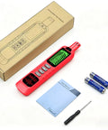 Portable Multi Gas Detector With Quick Response Sensor And Sound And Light Alarm Sniffs Out Methane Propane Natural Gas And Other Flammable Gases Includes Two Batteries Red Ideal For Home And Small Shop Safety