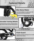 Motocross Style 16 Inch Kids Bike For Boys And Girls Ages 4 Through 7 With Training Wheels Number Plate Water Bottle And Fenders