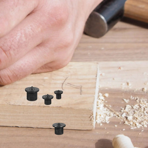 Eight Piece Woodworking Dowels And Center Point Transfer Plugs For Tenon Joinery And Furniture Assembly Perfect For DIYers Locating Pins