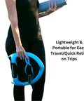 Posture Pump Model 1100-S Single Air Cell Cervical Decompression Device For Neck Pain Relief and Spine Alignment, portable travel use.