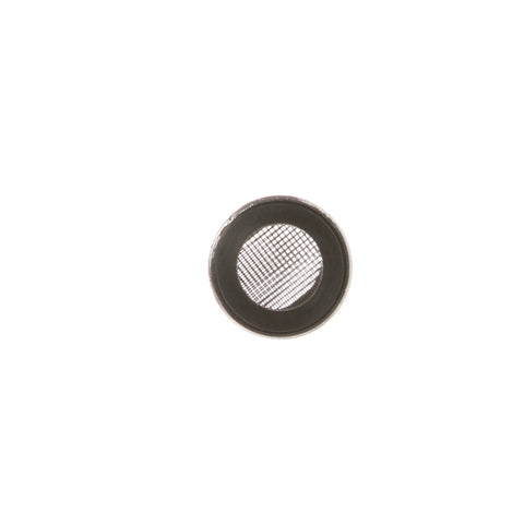 Faucet Adapter For Portable Dishwashers Model WD1X1447 OEM Replacement Water Supply Connector, top view showing mesh design