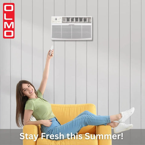 12000 Btu 115V Through The Wall Air Conditioner With Smart Controls Delivers Total Chill For Homes And Offices This Cooling Only Model Offers No Sweat Setup And Reliable R32 Compressor Keeping Things Crisp All Summer Long